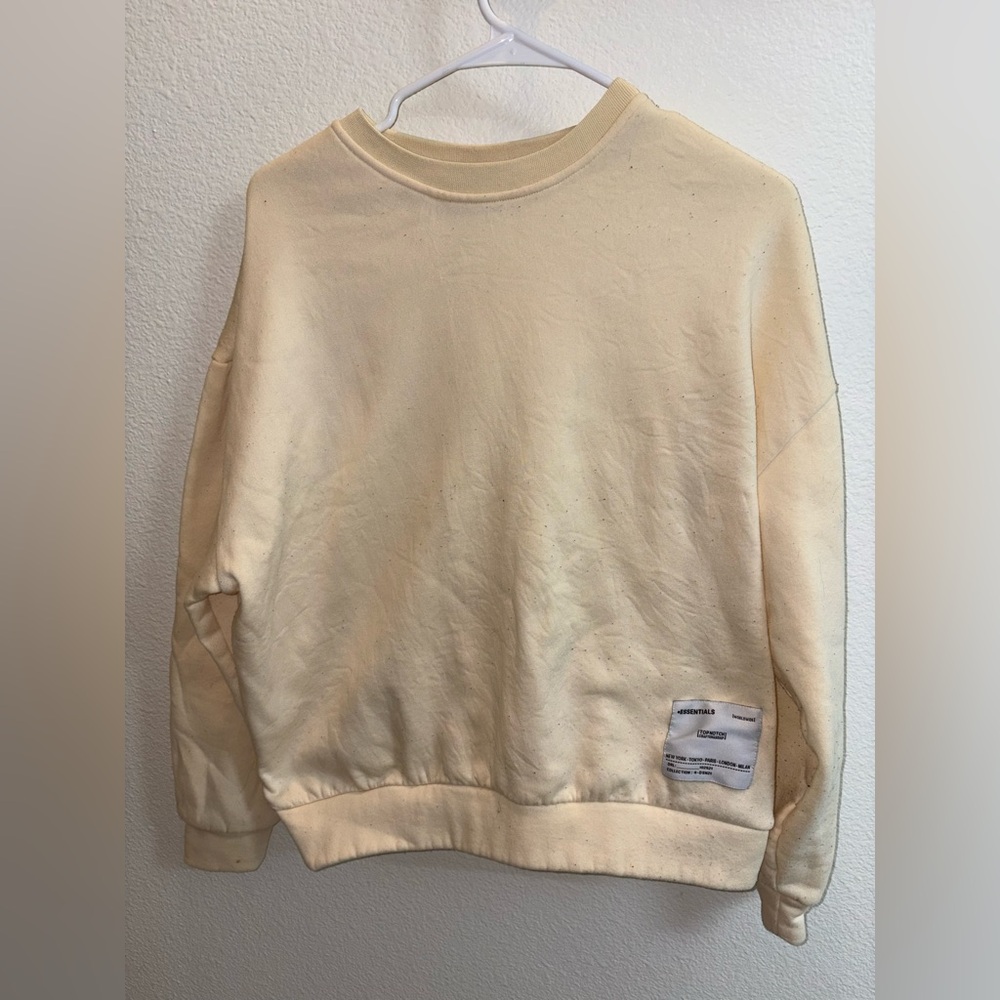 Cream Men's Sweater